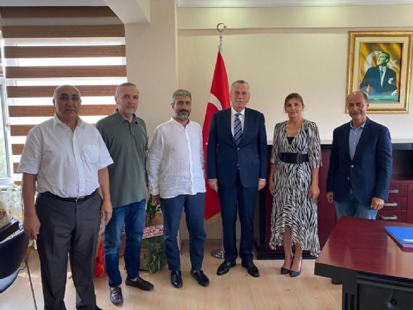 Veliky OSB Ynetimimiz erkezky Kaymakam Sayn Nazmi GNLܒy ziyaret etti.