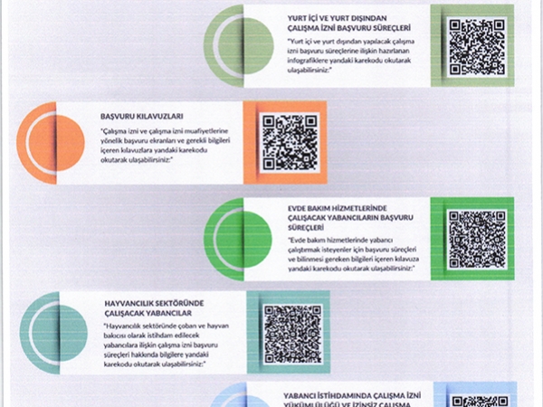 Yabanc�lar�n �lkemizde �al��mas�na �li�kin Bilgiler