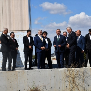 Vali Recep Soyt�rk Velik�y OSB Camii �n�aat�ndaki Son Durumu �nceledi