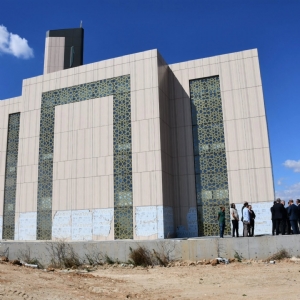 Vali Recep Soyt�rk Velik�y OSB Camii �n�aat�ndaki Son Durumu �nceledi