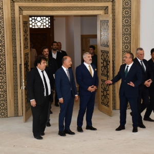 Vali Recep Soyt�rk Velik�y OSB Camii �n�aat�ndaki Son Durumu �nceledi